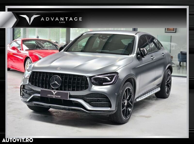 Gri Utilizat 2022 Mercedes GLC220 Coupe | 47.898 EUR (Preț OK) - Imagine 1/4