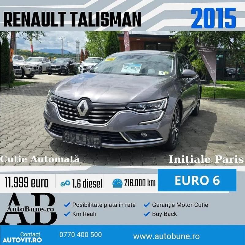 Gri Utilizat 2015 Renault Talisman LIMITED Berlinǎ | 11.999 EUR (Scump) - Imagine 1/4