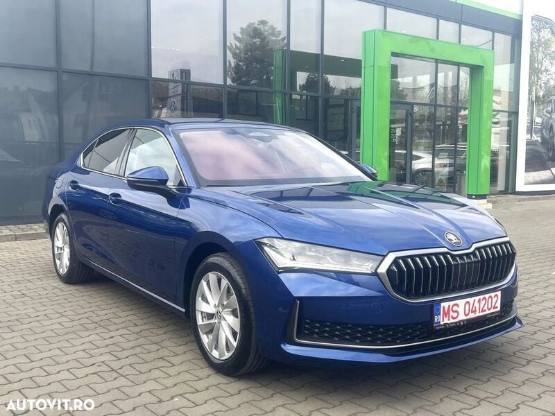 Albastru Utilizat 2024 Skoda Superb Selection Berlinǎ | 44.614 EUR - Imagine 1/4