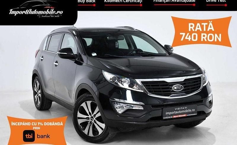 Negru Utilizat 2006 Kia Sportage SUV | 7.490 EUR (Preț OK) - Imagine 1/4