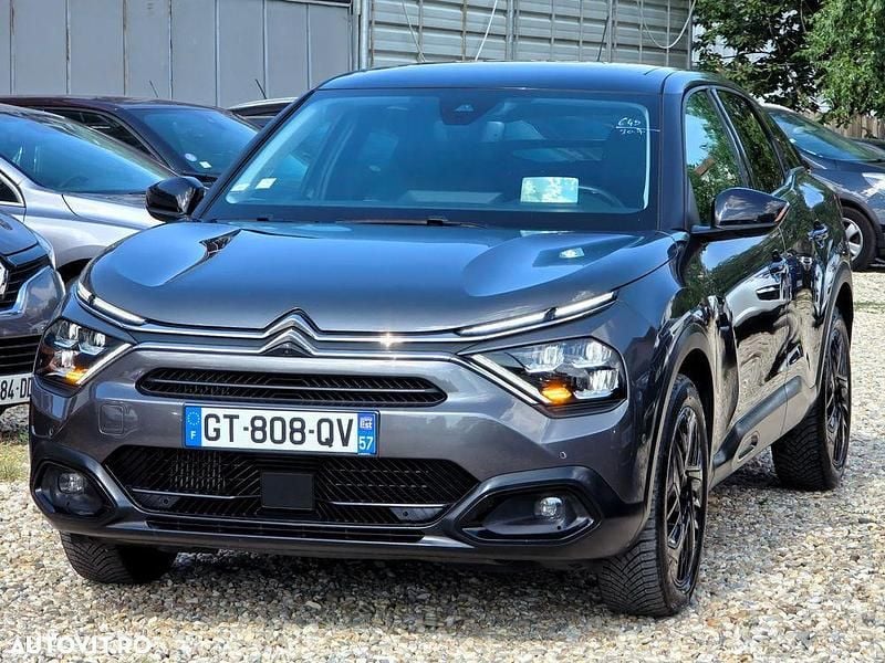 Gri Utilizat 2021 Citroën C4 PureTech Hatchback | 15.499 EUR (Preț OK) - Imagine 1/4