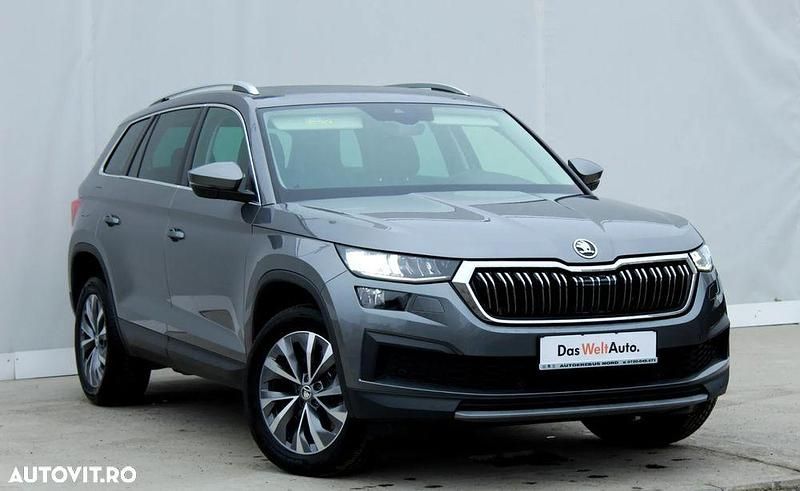 Second-hand Skoda Kodiaq Style 150 CP (110 kW) 2023 Gri inchis  metalic SUV