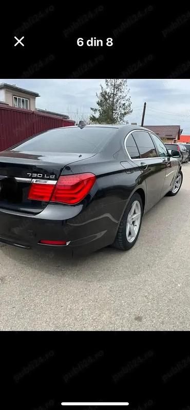 Second-hand BMW 730L 220 CP (161 kW) 2012 Negru Berlinǎ