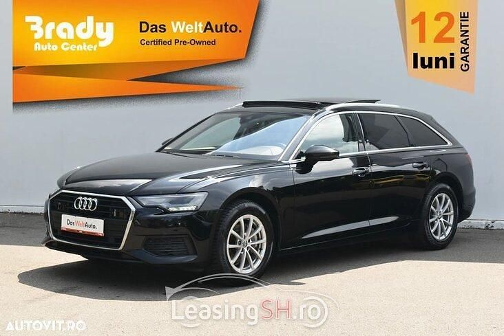 Negru Utilizat 2020 Audi A6 Break | 26.899 EUR (Preț bun) - Imagine 1/4