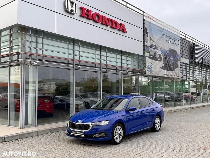 Culoarealbastru Second-hand 2020 Skoda Octavia Ambition Berlinǎ | 18.250 EUR (Puțin scump) - Imagine 1/4
