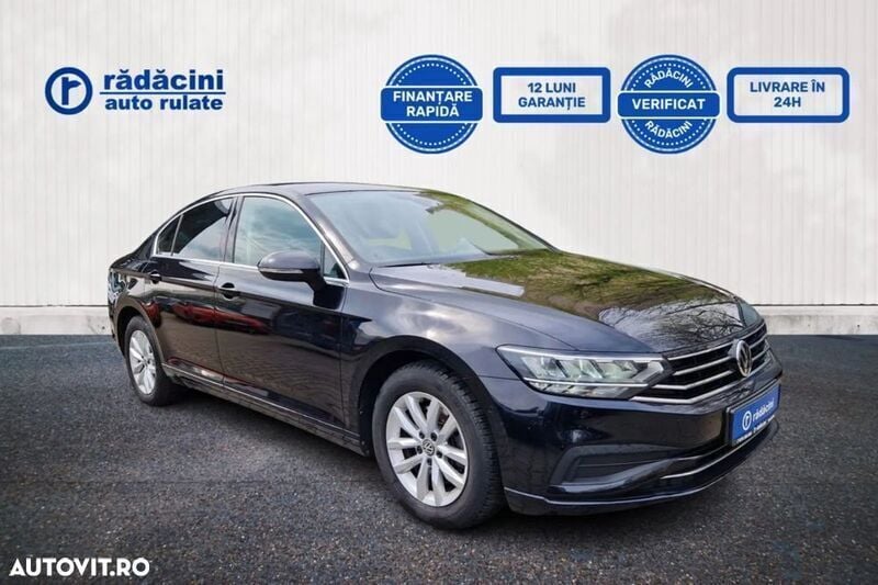 Negru Utilizat 2020 VW Passat Comfortline Berlinǎ | 19.200 EUR (Preț OK) - Imagine 1/4