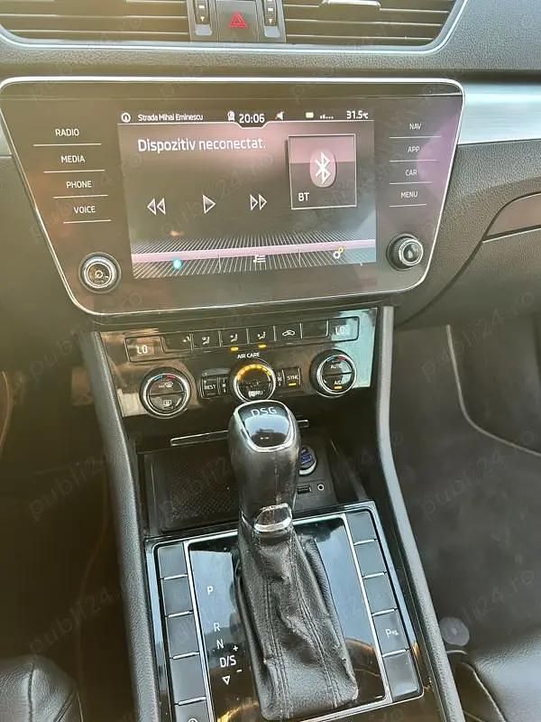 Negru Utilizat 2017 Skoda Superb Berlinǎ | 14.600 EUR (Puțin scump) - Imagine 1/4