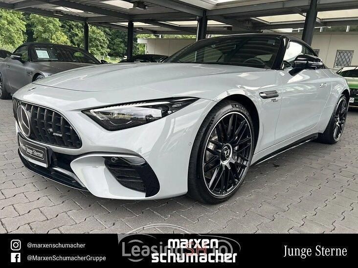 Gri Utilizat 2023 Mercedes SL43 AMG Premium Plus Cabrio | 111.131 EUR - Imagine 1/4