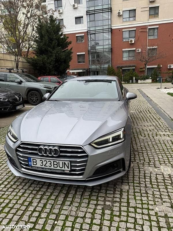 Culoareargint Utilizat 2018 Audi A5 Sportback Hatchback | 24.500 EUR (Preț OK) - Imagine 1/4