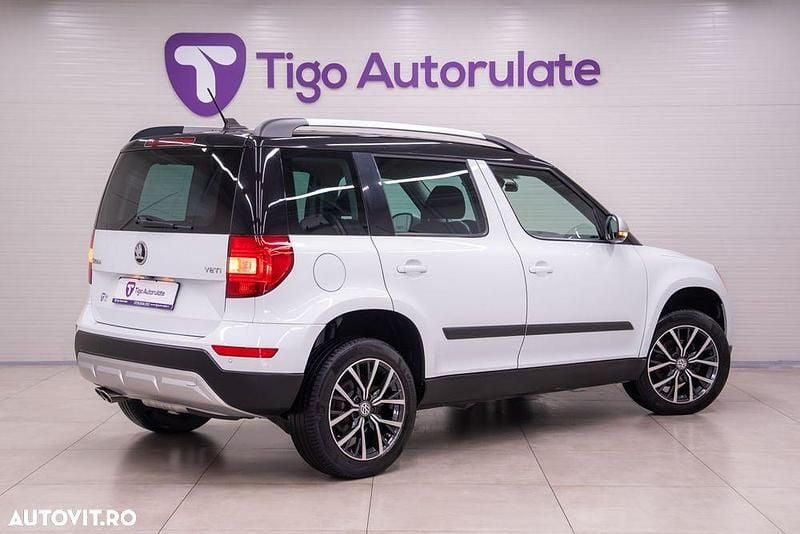 Second-hand Skoda Yeti 150 CP (110 kW) 2016 Culoarealb SUV