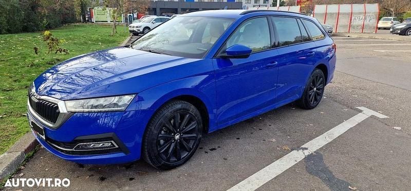 Culoarealbastru Utilizat 2022 Skoda Octavia Style Break | 23.000 EUR - Imagine 1/4