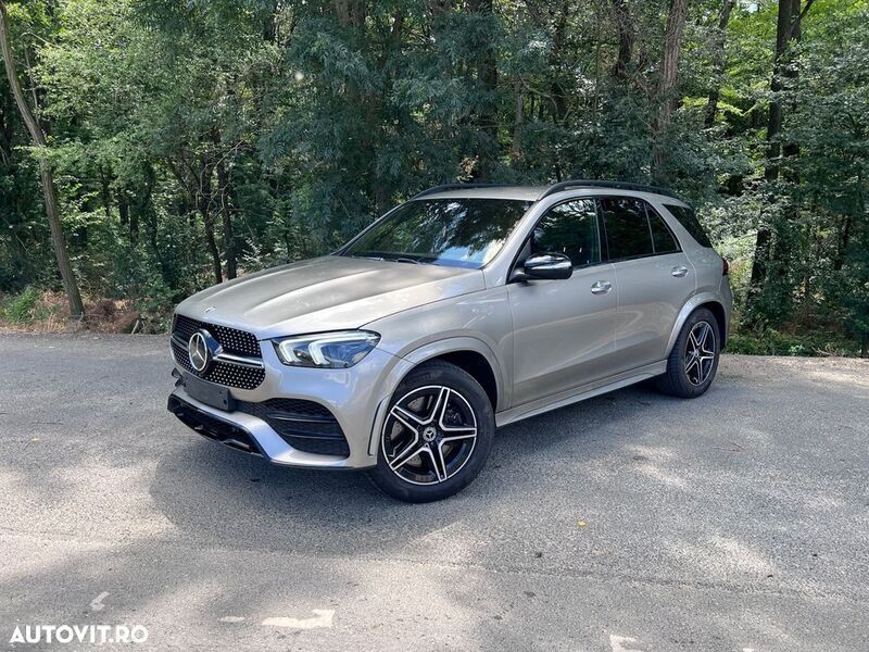 Gri Utilizat 2020 Mercedes GLE450 AMG AMG line SUV | 49.999 EUR (Preț bun) - Imagine 1/4