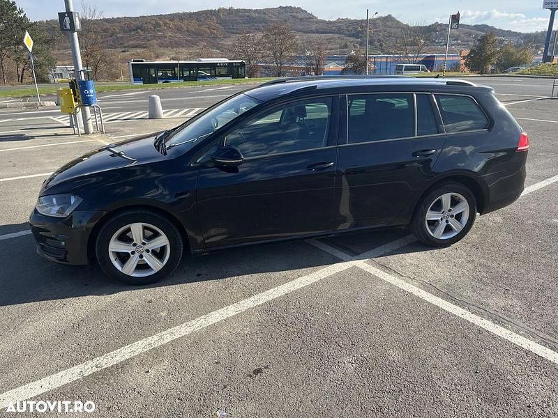 Culoarenegru Utilizat 2014 VW Golf VII Comfortline Break | 6.500 EUR (Preț OK) - Imagine 1/4