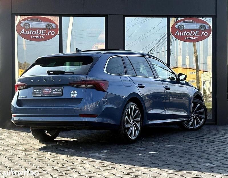 Second-hand Skoda Octavia 150 CP (110 kW) 2021 Culoarealbastru Break