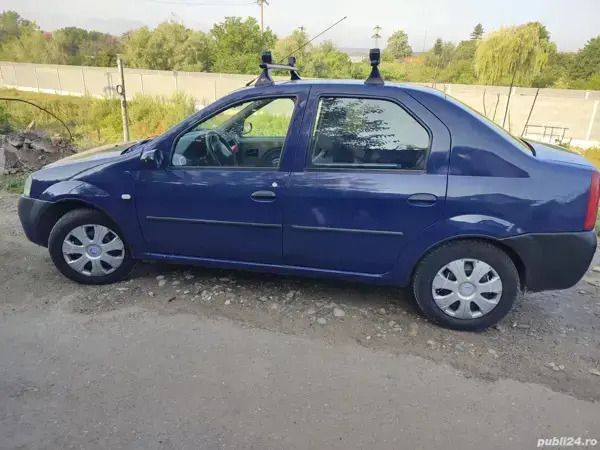 Second-hand Dacia Logan 90 CP (66 kW) 2007 Albastru Berlinǎ