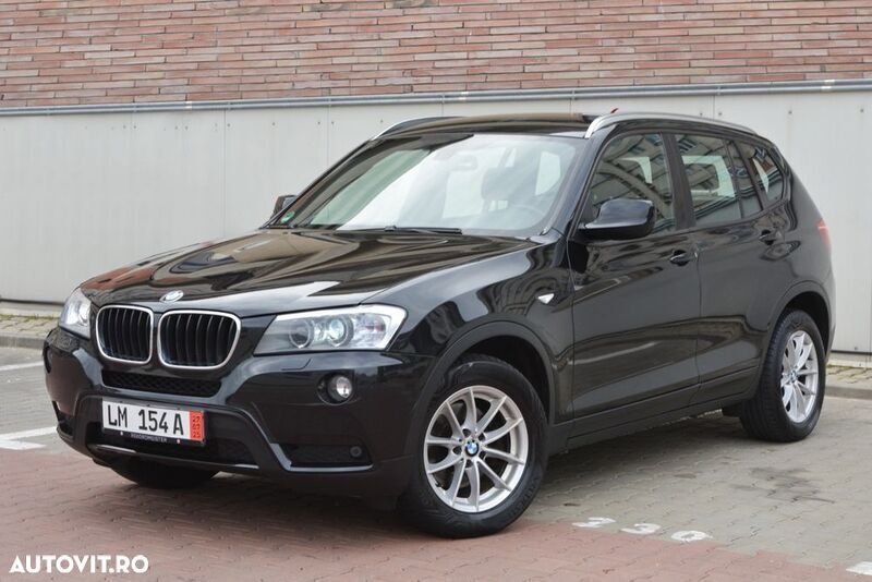 Negru Utilizat 2012 BMW X3 SUV | 11.900 EUR (Preț OK) - Imagine 1/4