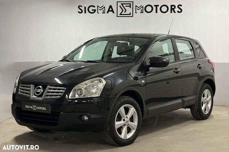Second-hand Nissan Qashqai Visia 106 CP (77 kW) 2008 Culoarenegru SUV