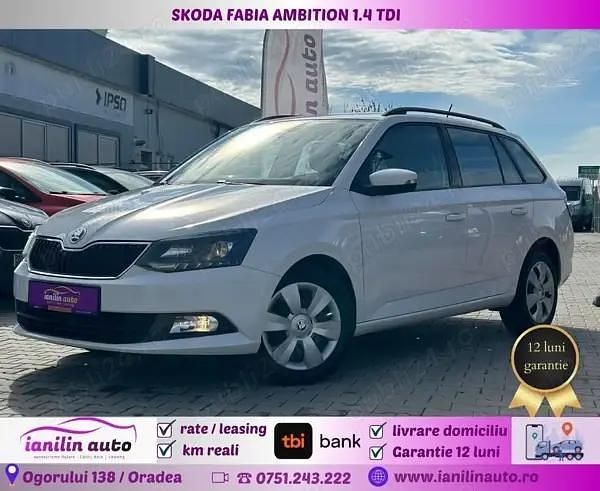 Alb Utilizat 2017 Skoda Fabia Ambition Break | 7.290 EUR (Preț OK) - Imagine 1/2