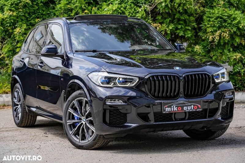 Negru Utilizat 2021 BMW X5 SUV | 44.499 EUR (Preț OK) - Imagine 1/4