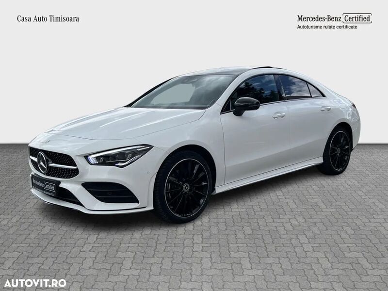 Alb Utilizat 2023 Mercedes CLA250e Berlinǎ | 51.909 EUR (Scump) - Imagine 1/3
