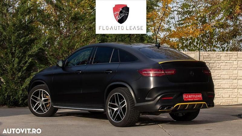 Second-hand Mercedes GLE350 258 CP (189 kW) 2018 Culoarenegru Coupe