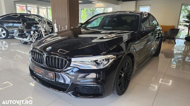 Negru Utilizat 2019 BMW 520 Berlinǎ | 25.780 EUR (Preț OK) - Imagine 1/4