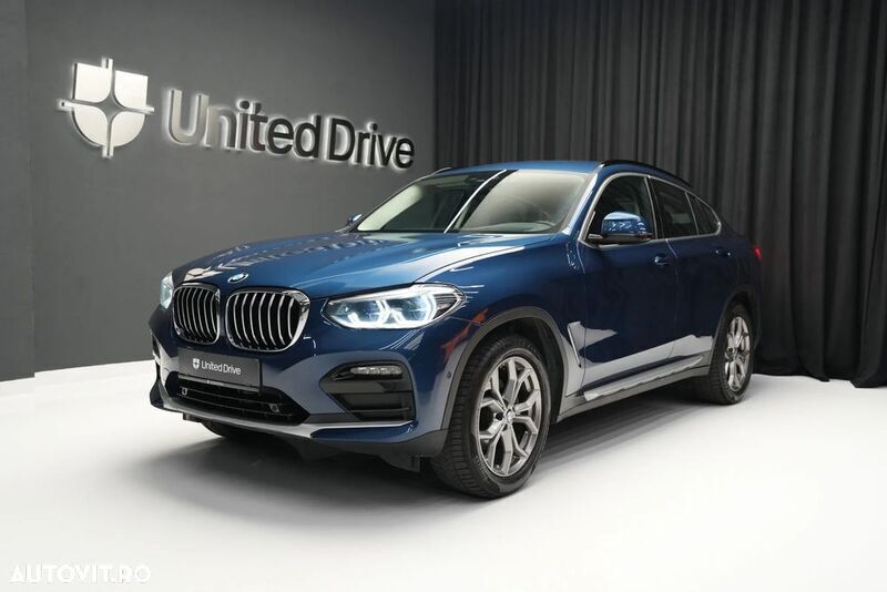 Albastru Utilizat 2020 BMW X4 xLine SUV | 37.499 EUR (Preț bun) - Imagine 1/4