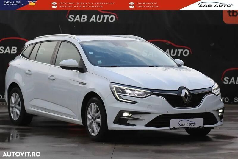 Alb Utilizat 2021 Renault Mégane GrandTour Business Break | 12.989 EUR (Preț OK) - Imagine 1/4