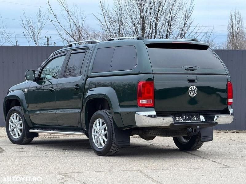 Second-hand VW Amarok Highline 180 CP (132 kW) 2013 Culoareverde Pickup
