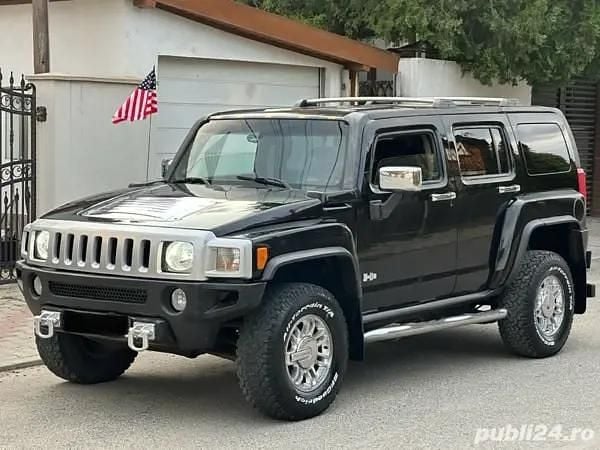 Negru Utilizat 2008 Hummer H3 SUV | 12.500 EUR - Imagine 1/4