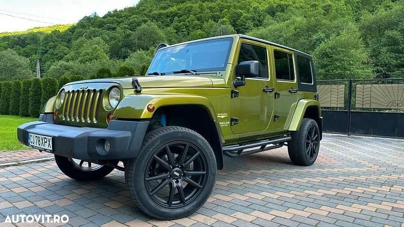 Culoareverde Utilizat 2008 Jeep Wrangler Unlimited Sahara SUV | 18.990 EUR - Imagine 1/4