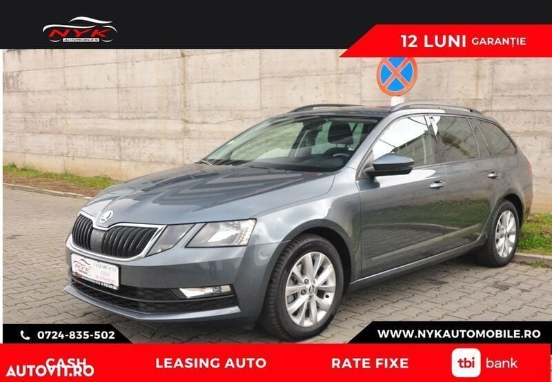 Gri Utilizat 2020 Skoda Octavia Ambition Break | 12.500 EUR (Preț bun) - Imagine 1/4