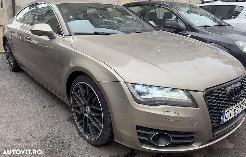 Second-hand Audi A7 313 CP (230 kW) 2010 Culoaremaro Hatchback