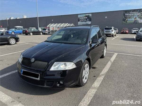 Negru Utilizat 2009 Skoda Octavia vRS Break | 5.200 EUR - Imagine 1/4