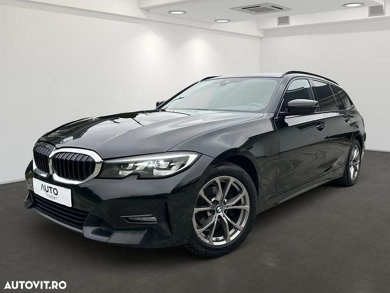 Culoarenegru Utilizat 2021 BMW 318 Sport Line Break | 16.490 EUR (Super Preț) - Imagine 1/4