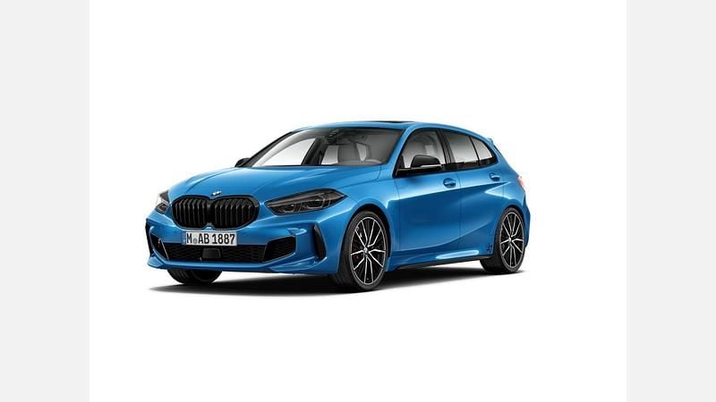 Misano blue metallic metalizat Utilizat 2022 BMW 128 Comfort Edition Hatchback | 35.066 EUR - Imagine 1/4