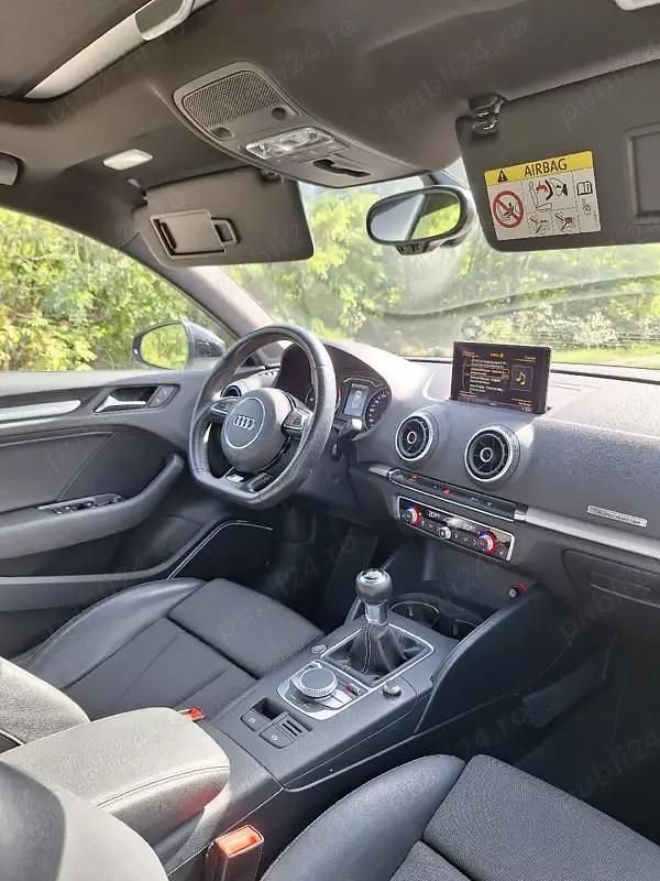 Second-hand Audi A3 150 CP (110 kW) 2015 Negru Berlinǎ