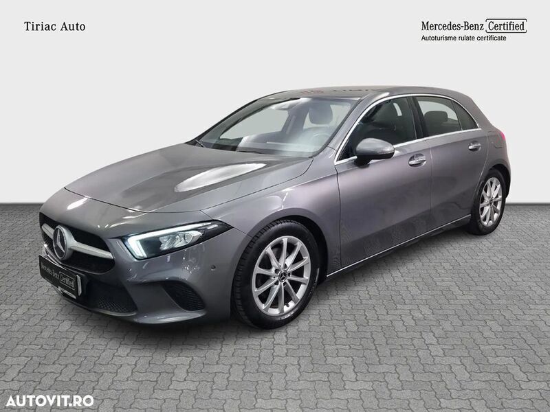Gri Utilizat 2019 Mercedes A200 Hatchback | 22.490 EUR (Preț bun) - Imagine 1/3