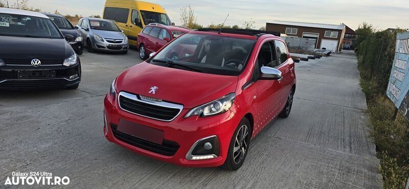 Rosu Utilizat 2016 Peugeot 108 Active Hatchback | 5.999 EUR - Imagine 1/4