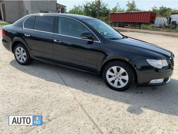 Second-hand Skoda Superb 170 CP (125 kW) 2009 Negru Berlinǎ