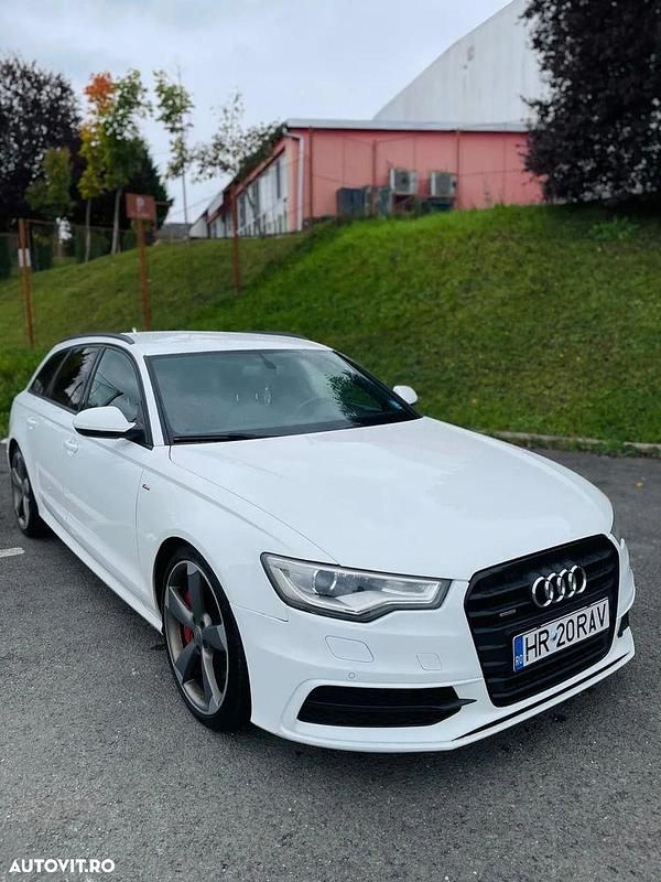 Culoarealb Utilizat 2014 Audi A6 S-Line Break | 15.800 EUR (Puțin scump) - Imagine 1/4