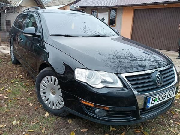Negru Utilizat 2009 VW Passat Break | 3.990 EUR (Preț OK) - Imagine 1/4