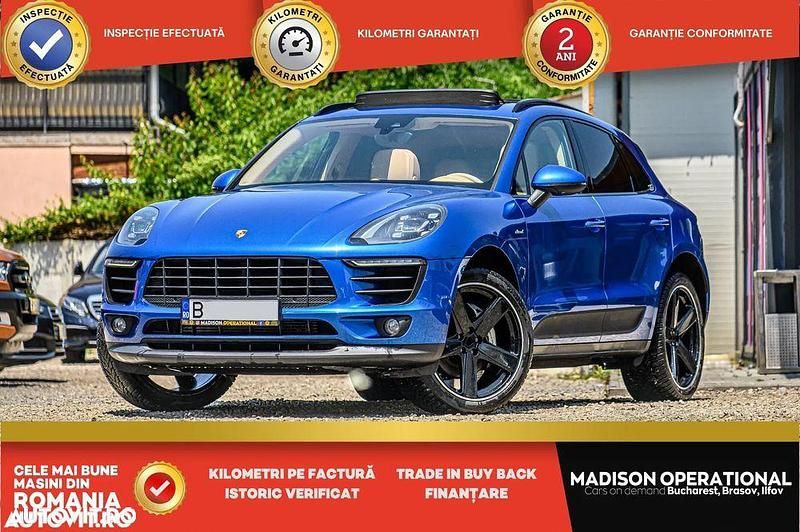 Albastru Utilizat 2017 Porsche Macan SUV | 33.699 EUR (Preț OK) - Imagine 1/4