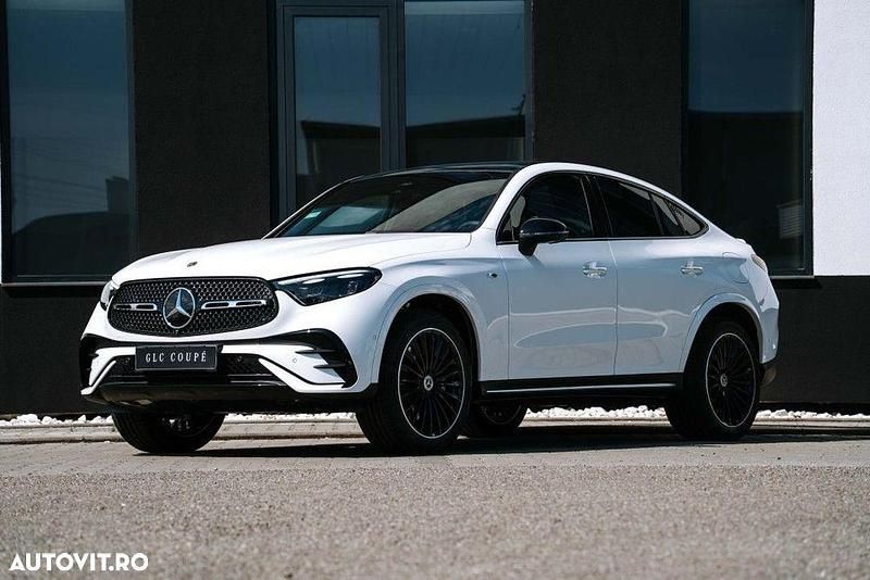 Alb Nouă 2025 Mercedes GLC300 Coupe | 91.355 EUR (Scump) - Imagine 1/4