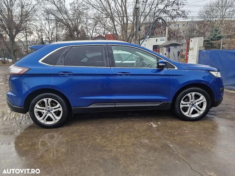 Albastru Utilizat 2018 Ford Edge Titanium SUV | 18.700 EUR (Preț bun) - Imagine 1/4