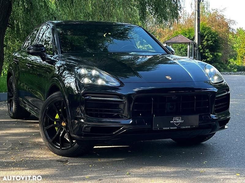 Culoarenegru Utilizat 2020 Porsche Cayenne SUV | 59.999 EUR (Super Preț) - Imagine 1/4