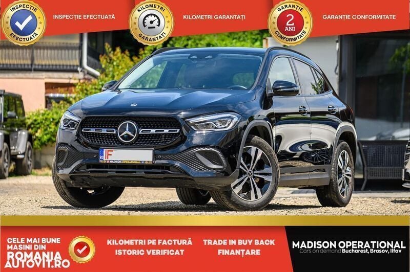 Negru Utilizat 2021 Mercedes GLA250 Progressive SUV | 32.889 EUR - Imagine 1/4