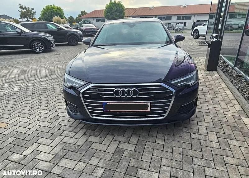Culoarealbastru Second-hand 2022 Audi A6 S-Line Break | 32.990 EUR (Super Preț) - Imagine 1/4