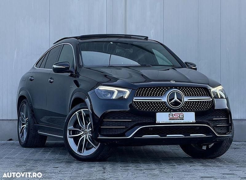 Culoarenegru Utilizat 2022 Mercedes GLE350 Advanced Plus Coupe | 65.945 EUR (Preț OK) - Imagine 1/4