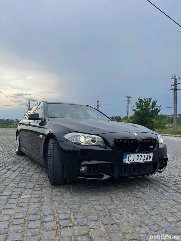 Negru Utilizat 2013 BMW 525 Break | 9.900 EUR (Preț OK) - Imagine 1/4